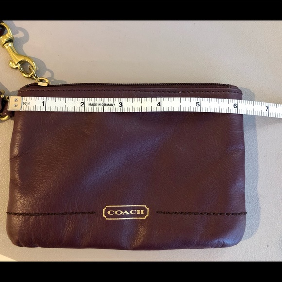 COACH Leather Wristlet - Picture 6 of 8